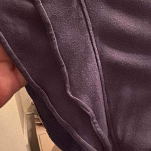 LOFT XS Black Ruffle Flutter Sleeve Tee T-Shirt Knit Top Blouse - Picture 5 of 7